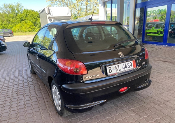 Peugeot 206 cena 7999 przebieg: 199500, rok produkcji 2008 z Grodzisk Wielkopolski małe 301